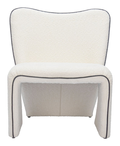 Novo - Accent Chair - Ivory - Premium Accent Chairs from Zuo Modern - Just $1225! Shop now at brett interiors